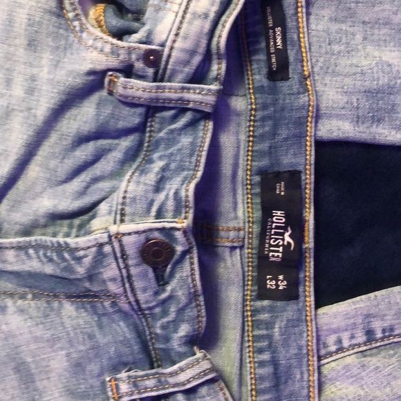 Ripped skinny light blue jeans - Picture 3 of 3